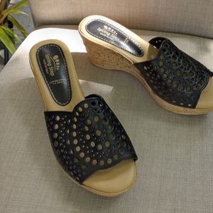 Spring Step sandals, slip on